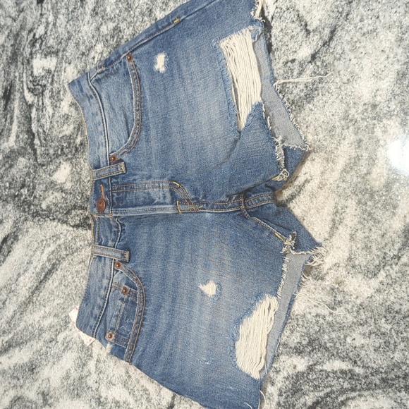 Free People Byron Bay Distressed Shorts NEW! - Picture 1 of 6